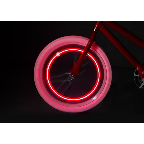 new snap on tubes 12 White Bike wheel spoke reflectors road cycle safety